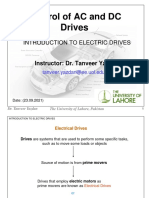 Control of AC and DC Drives Lec#1.1