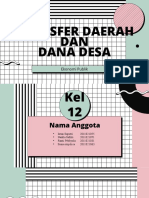 Kelompok 12 Transfer Daerah Dan Dana Desa