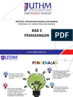 Bab 3 - Pemasangan