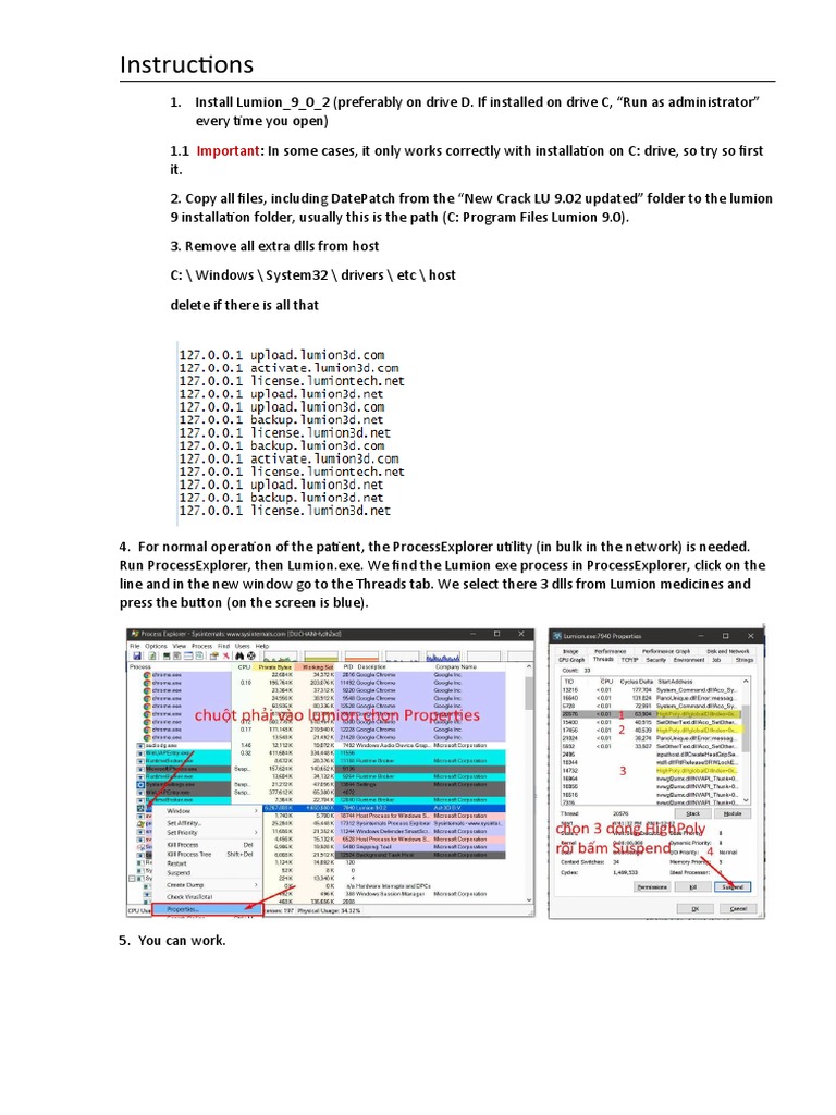 Instructions Eng | PDF | Technology & Engineering
