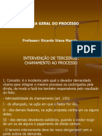 16intervenção de Terceiros - Chamamento Ao Processo