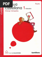 Cuaderno Lengua Castellana - 1 - Trimestre