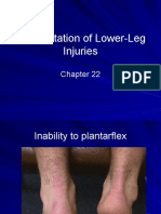 Rehabilitation of Lower-Leg Injuries