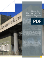 Proyecto Educativo Institucional: Historia Universidad de Antofagasta
