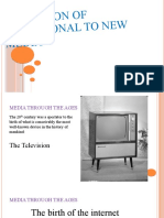 Evolution of Traditional To Ne W Media