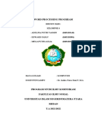 Makalah Kelompok 6 - Word Processing Program