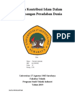 PendidikanAgamaIslam - Makalah Kontribusi Islam Dalam Pengembangan Peradaban Dunia - Docx-Dikonversi