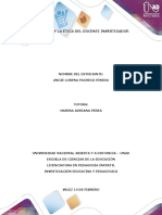 Anexo 1 . La investigación pedagógica y la ética del docente (1)