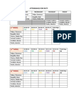 Practicumers Sched.