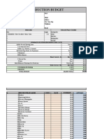 Budget Template