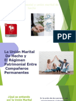 Presentación de Regimen Matrimonial y Unión Marital de Hecho