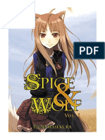 Spice and Wolf, Vol. 1 (Light Novel) - Isuna Hasekura