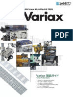SANKYO V-VG-VGX-VLC-VSC Catalog