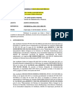 Informe de Devolución de Dinero