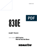 830 E Serie A30710 and Up Shop Manual