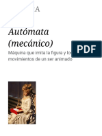 Autómata (Mecánico) - Wikipedia, La Enciclopedia Libre