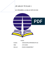 TTM 1 Materi Dan Pembelajaran Ips Di SD