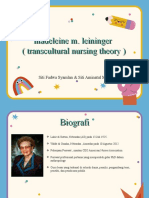Mengenal Teori Transcultural Nursing Leininger