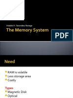 Module VI - Secondary Storage