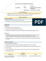 RPP Struktur Dan Fungsi Jaringan Pada Hewan