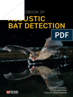 Acoustic Bat Detection - Contents and Sample Chapter