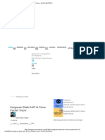 Konfigurasi Static NAT Di Cisco Packet Tracer