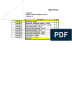 College Schedule Unikarta