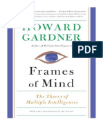 Frames of Mind: The Theory of Multiple Intelligences - Howard Gardner