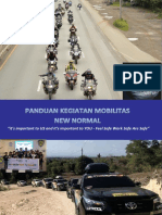 Panduan Pelaksanaan Kegiatan Mobilitas - New Normal V 1.0