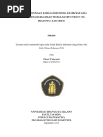 Download Kajian Penggunaan Bahasa Indonesia by bagus_ari_p SN54183382 doc pdf