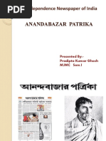 Download Pre-Independence Newspaper of India AnandaBazar Patrika Pradipta Kumar Ghosh by Pradipta Kumar Ghosh SN54183415 doc pdf