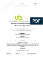 Metodologia para La Elaboracion de Proyectos - Trabajo