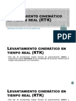 8 - Levantamiento Cinemático en Tiempo Real (RTK)