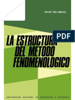 La Estructura Del Metodo Fenomenologico by Javier San Martín (Z-lib.org)