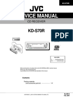 JVC KD-S70-R Service Manual