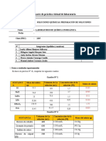 Reporte de Resultados Laboratorio Química Inorgánica