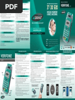 Guía de Uso para Datáfono Verifone | PDF | Tarjeta de débito | Tarjeta ...