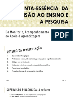 Quinta Essencia Da Supervisao Ao Ensino