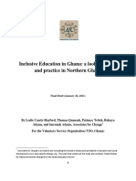 Final Report On Inclusive Education, January 31, 2011
