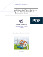 Modelling and Control of Wind Turbines Solar PVs and Electric Vehicles in Residential Grids EPSH 1030 Nicolae Badulescu