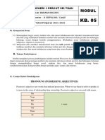 Bahasa Inggris - Kls X - KB 05