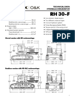R R R R RH H H H H 30-F 30-F 30-F 30-F 30-F: Technical Data Hydraulic Excavator