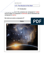 Chemistry 11 Unit 07 Atoms and The Periodic Table Notes