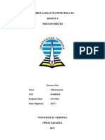 Pembelajaran Matematika SD Modul 8 Trigonometri PDF Free