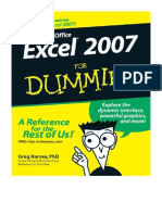 Excel 2007 For Dummies - Greg Harvey