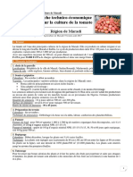 Fiche Technico-economique Tomate Maradi 2017