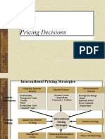 International Marketing Pricing