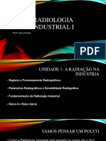 Radiologia Industrial I - Aula 1.1