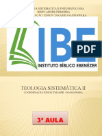 Teologia Sistematica II Pneumatologia Aula 3 - o Espírito No Velho Testamento