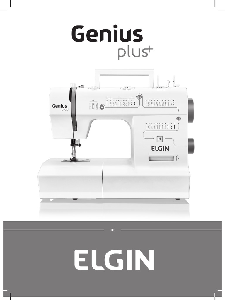 Elgin Genius Plus JX 4035 Sewing Machine | PDF | Costura | Máquina de ...